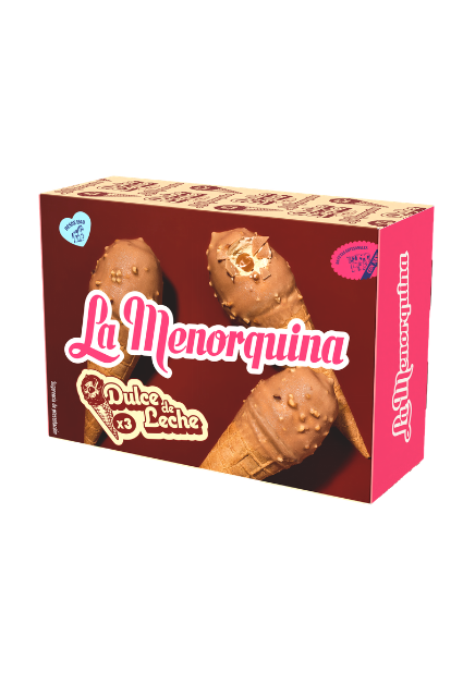 Truficono de Dulce de Leche - 3 Un