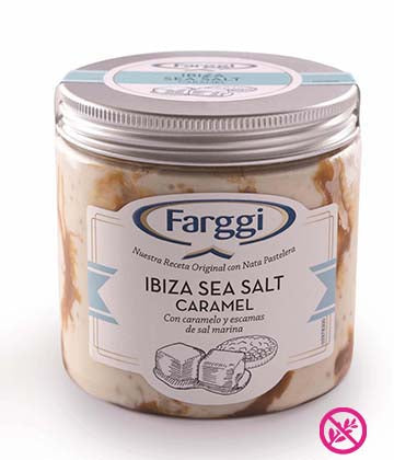Helado de Ibiza Sea Salt de Farggi - 450 ml