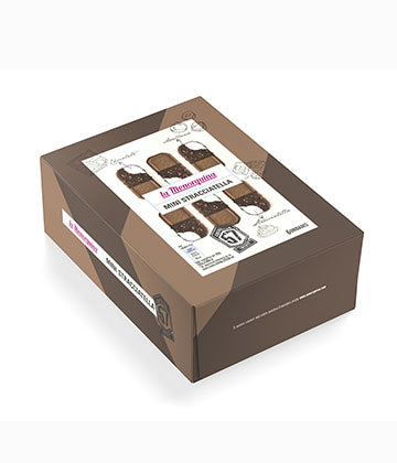 Mini Sándwich de Helado de Stracciatella - 6 Un